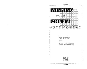 Winning Chess Psychology - Pal Benko