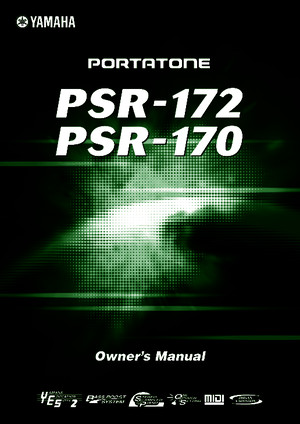 Yamaha PSR E413 Owners Manual