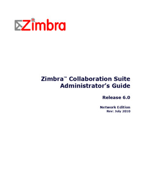 Zimbra NE Admin Guide 608
