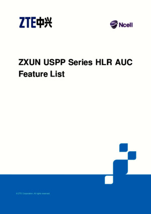 Zxun Uspp Series Hlrauc Feature List_v4