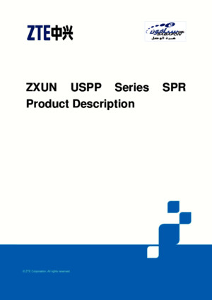 ZXUN USPP Series SPR Product Description(ATCA Structure)pdf