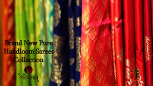 Brand new Handloom sarees online 