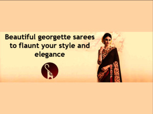 Beautiful Georgette sarees collection to flaunt your style and elegance