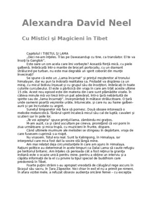 Alexandra David Neel-Cu Mistici Si Magicieni in Tibet 1-0-07
