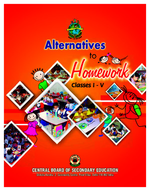 Alternative to Homework (English)