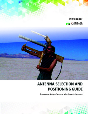 Antenna selection-and-positioning-guide