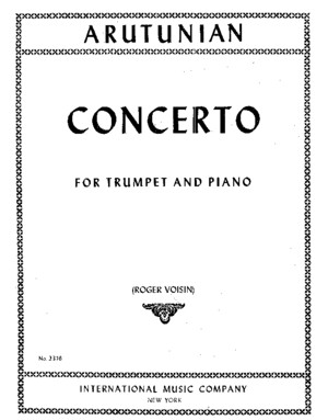 Arutunian Trumpet Concerto(Trumpet)