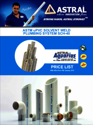 Astral Cpvc Pipes and Fittings Pricelist