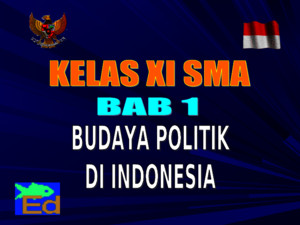 Bab 1 Budaya Politik di Indonesia