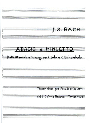 Bach-Reineri Adagio e Minuetto