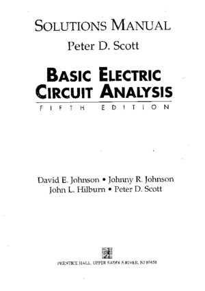 Basic Electronc Circuit Analysis