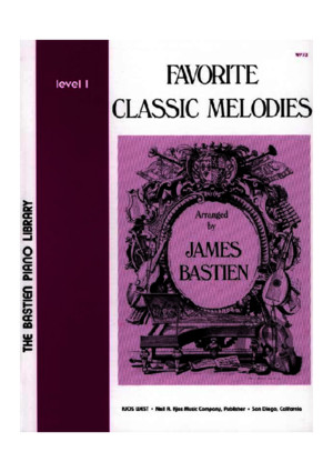 Bastien - Favorite Classic Melodies - Level 1pdf