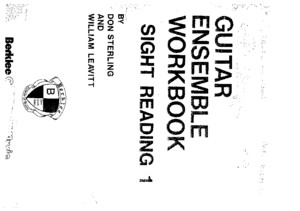 Berklee - Guitar Ensemble Workbook - Sight Reading, Vol1 (Don Sterling William Leavitt)