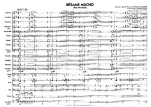 Besame Mucho - Score