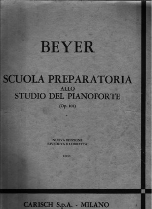 beyer - scuola preparatoria allo studio del pianoforte op 101pdf