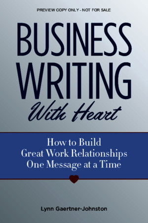 Business Writing With Heart Chapter 1 Previewpdf