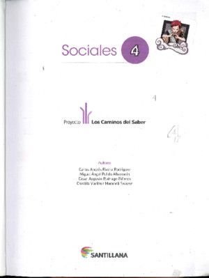 Caminos Del Saber Sociales 4