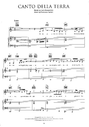 Canto Della Terra Andrea Bocelli - Violin