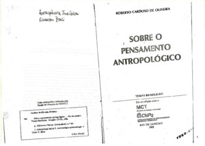Cardoso de Oliveira - O Que é Isso Que Chamamos de Antropologia Brasileira