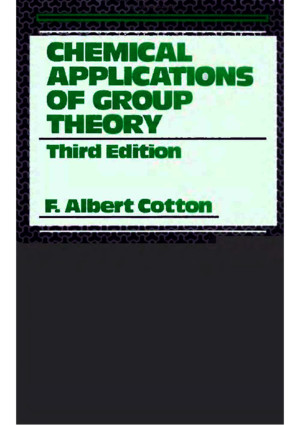 Chemical Applications of Group Theory, 3rd Editionpdf