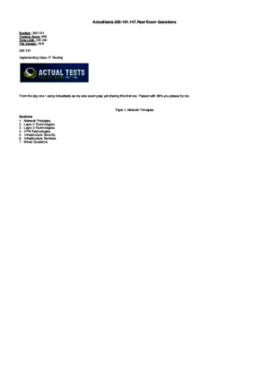 CiscoActualtests300-101v2015-03-01byALI147q