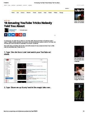 10 Amazing YouTube Tricks Nobody Told You About