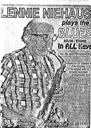 100193470 Lennie Niehaus Plays the Blues Sax Tenor Bb
