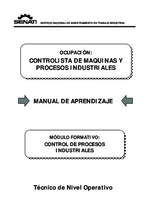 Control Automatico en Procesos Industriales