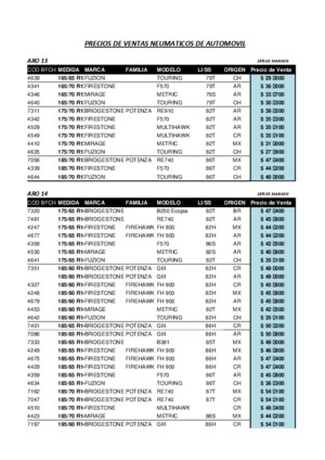 Copia de Lista de Precios Venta a Publico Julio a Septiembre 2014