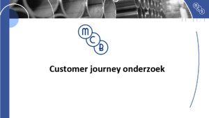 Customer Journey MCB 2015