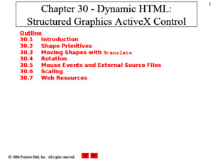 DHTML: Structured Graphics ActiveX Control