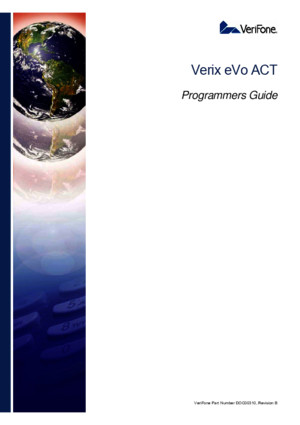 DOC00310 Verix EVo ACT Programmers Guide