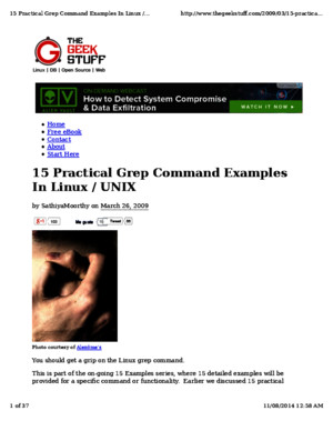 15 Practical Grep Examples in Linux Unix