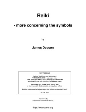 168801 Reiki More Concerning the Symbols