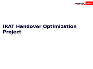 173312178 IRAT Handover Optimization Project