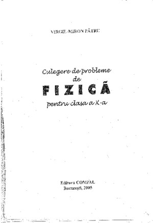 182820052 Culegere Probleme Fizica Clasa x a PDF