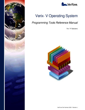 23231 Verix v Operating System Programming Tools Reference Manual