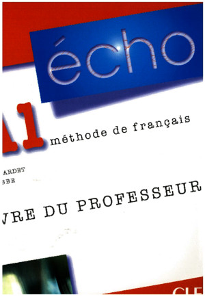 239283878 Echo A1 Livre Du Professeur