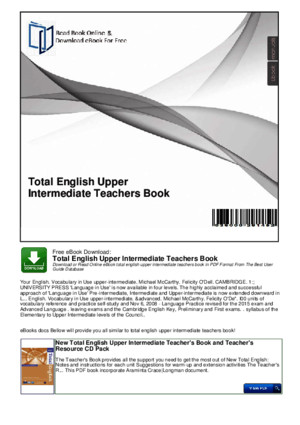 English File Upper Intermediate Teachers Book Part_1