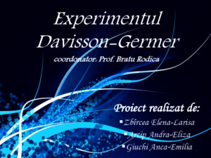 Experimentul Davisson Germer