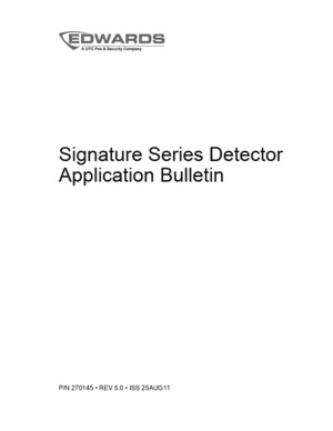 270145 R50 Signature Series Detector Application Bulletin