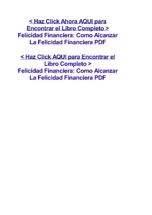 Felicidad Financiera_ Como Alcanzar La Felicidad Financierapdf