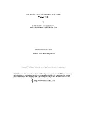 Free Music Scores_ Coldplay - Violet Hill (Sheet Music)pdf