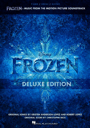 Frozen Music From the Motion Picture Soundtrack Deluxe Edition Sheet Music Book