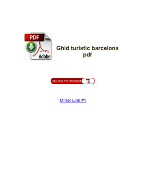 Ghid Turistic Barcelona PDF