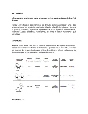 Grupos funcionales en estructuras moleculares (2)