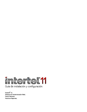 Guía de Instalación y Configuración Intertel 11
