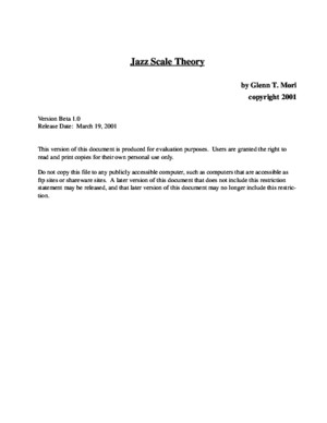 Guitar - (Book) Jazz Scale Theory