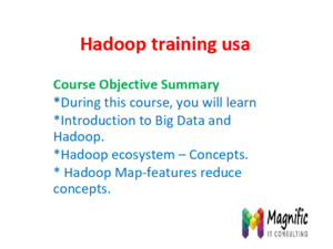 Hadoop Training in Mumbai