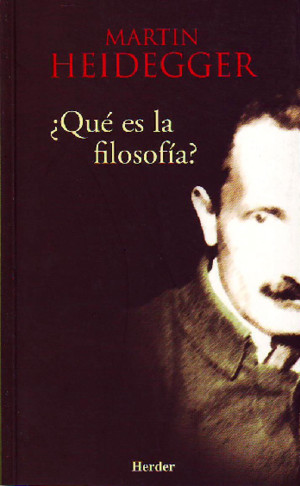 Heidegger, M Qué es la filosofíapdf